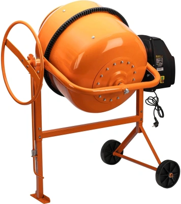 Бетономешалка Сибртех БСН-220П электрич. бар.:220л г.р.:110л 1000Вт (95521)