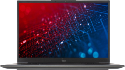 Ноутбук IRU Planio 14INP N-series N100 8Gb SSD256Gb Intel UHD Graphics 14" IPS FHD (1920x1080) Windows 11 Pro Multi Language 64 grey WiFi BT Cam 5000mAh (2023712)