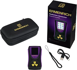 Дозиметр Ermenrich Ping RD50 фиолетовый/черный (84641)