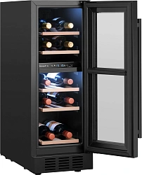 Винный шкаф Weissgauff WWCI-16 DB DualZone 1-нокамерн. (438723)
