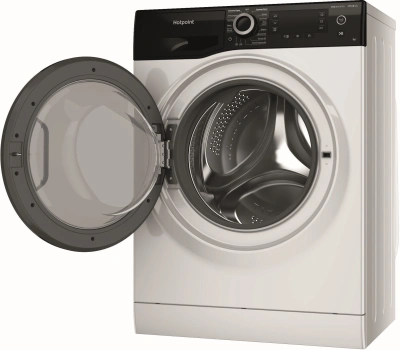 Стиральная машина Hotpoint NSD 8249 ZD AVE RU класс: A-40% загр.фронтальная макс.:8кг белый инвертер