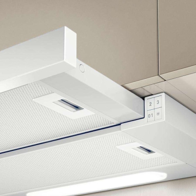 Вытяжка встраиваемая Elica Elite 14 Lux GRVTWH/A/60 белый управление: кнопочное (1 мотор)