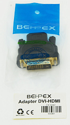 Переходник HDMI (f) DVI-D (m) (ADAPTER DVI-HDMI)