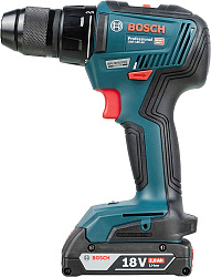Дрель-шуруповерт Bosch GSR 18V-50 аккум. патрон:быстрозажимной (кейс в комплекте) (06019H5020)