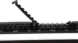 Патч-панель Lanmaster LAN-PPN24U6A 19" 1U 24xRJ45 кат.6A UTP