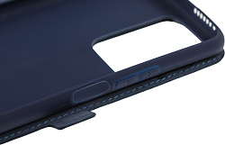 Чехол (флип-кейс) BoraSCO для Xiaomi 11T/11T Pro Book Case синий (70063)