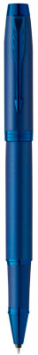 Ручка роллер Parker IM Monochrome T328 (2172965) Blue PVD F черн. черн. подар.кор.