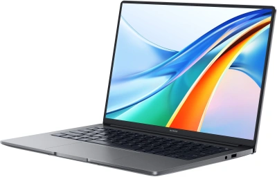 Ноутбук Honor MagicBook X14 Pro FRI-G58 Core i5 13420H 8Gb SSD512Gb Intel UHD Graphics 14" IPS FHD+ (1920x1200) Windows 11 Home grey WiFi BT Cam (5301AHQK)