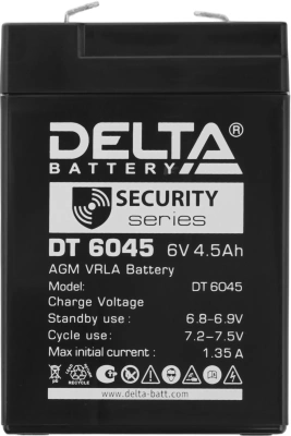 Батарея для ИБП Delta DT 6045 6В 4.5Ач