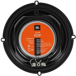 Колонки автомобильные JBL Club 620F (без решетки) 165Вт 92дБ 3Ом 16см (6.5дюйм) (ком.:2кол.) коаксиальные двухполосные
