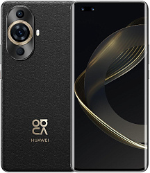 Смартфон Huawei GOA-LX9 nova 11 Pro 256Gb 8Gb черный моноблок 3G 4G 2Sim 6.78" 1200x2652 Android 12 50Mpix 802.11 a/b/g/n/ac/ax NFC GPS GSM900/1800 GSM1900
