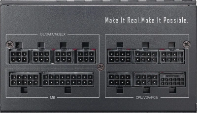 Блок питания Formula ATX 1000W VL-1000G5 MOD Gen.5 80+ gold (20+4pin) APFC 140mm fan lt.blue LED 9xSATA Cab Manag RTL