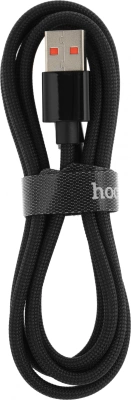 Кабель Hoco U125 TYPE-C 5A(11916) USB (m)-USB Type-C (m) 1.2м черный