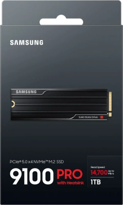 Накопитель SSD Samsung PCIe 5.0 x4 1TB MZ-VAP1T0CW 9100 Pro M.2 2280