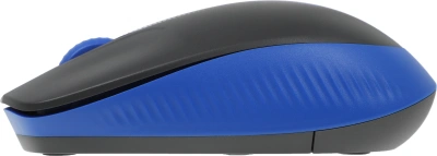Мышь Logitech M190 черный/синий оптическая 1000dpi беспров. USB 2but (910-005907)