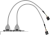 Адаптер USB Bracket 2xUSB2.0 Bulk Адаптер USB Bracket 2xUSB2.0 Bulk