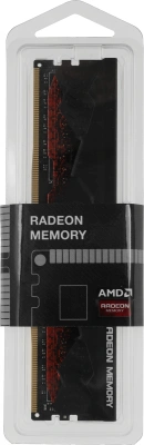 Память DDR4 8GB 3200MHz AMD R9S48G3206U2S Radeon R9 Gamer Series RTL PC4-25600 CL16 DIMM 288-pin 1.35В single rank Ret