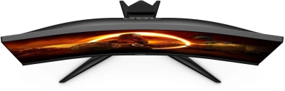Монитор AOC 27" Gaming CQ27G2SE/BK черный/красный VA LED 16:9 HDMI матовая Piv 250cd 178гр/178гр 2560x1440 165Hz FreeSync Premium Pro DP Quad 2K (1440p) 5.4кг