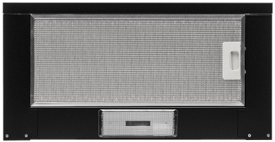 Вытяжка встраиваемая Krona Kamilla 600 Glass черный управление: кулисные переключатели (2 мотора)