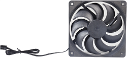 Вентилятор для корпуса Digma DFAN120PWM-1BK 120х120x25 черный 4-pin 28дБ Ret