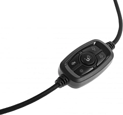 Наушники с микрофоном A4Tech Bloody G535 черный/серебристый 2м мониторные USB оголовье (G535 (BLACK+SILVER) USB)