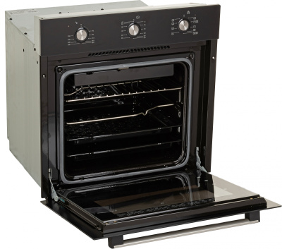 Духовой шкаф Электрический Darina 1V5 BDE 111 705 B черный/стекло черное