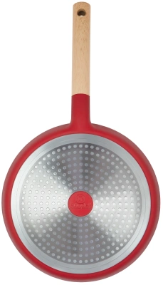 Сковорода Rondell Red Edition RDA-1004 круглая 24см покрытие: Xylan Plus ручка несъемная (без крышки) красный