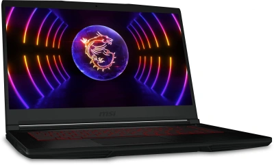 Ноутбук MSI GF63 Thin 12UCX-1037XRU Core i5 12450H 16Gb SSD256Gb NVIDIA GeForce RTX 2050 4Gb 15.6" IPS FHD (1920x1080) FreeDOS black WiFi BT Cam (9S7-16R821-1037)
