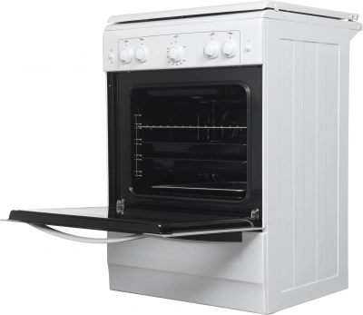 Плита Газовая Gefest ПГ 6100-02 0309 белый (металлическая крышка) реш.чугун