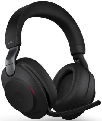 Наушники с микрофоном Jabra Evolve2 85, Link380a UC Stereo Stand Black черный накладные BT оголовье (28599-989-989)