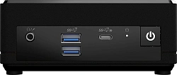 Неттоп MSI Cubi N ADL-037XRU N100 (0.8) 8Gb SSD256Gb UHDG без ОС 2xGbitEth WiFi BT 65W черный (9S6-B0A911-200)