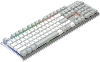 Клавиатура A4Tech Fstyler FS100 Neon механическая серый USB for gamer LED (FS100)