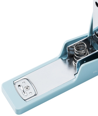 Степлер Deli NS084-BL Nusign 24/6 26/6 (20листов) синий 100скоб коробка