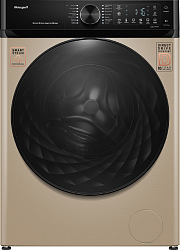 Стиральная машина Weissgauff WM 59411 Direct Drive Inverter Steam Champagne класс: A+++ загр.фронтальная макс.:11кг золотистый инвертор