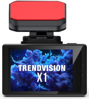 Видеорегистратор TrendVision X1 черный 1080x1920 1080p 150гр. GPS MSTAR 8336