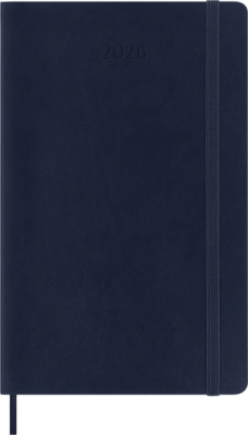 Еженедельник Moleskine CLASSIC SOFT WKNT Large 130х210мм 144стр. мягкая обложка синий сапфир