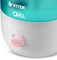 Увлажнитель воздуха Vitek VT-2341 23Вт (ультразвуковой) белый/бирюзовый