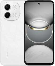 Смартфон Tecno Spark 30 5G 128Gb 6Gb белый моноблок 3G 4G 2Sim 6.67" 720x1600 Android 14 108Mpix 802.11 a/b/g/n/ac NFC GPS GSM900/1800 Protect FM microSD max1024Gb