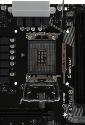 Материнская плата Biostar B760MZ-E PRO Soc-1700 Intel B760 4xDDR5 mATX AC`97 8ch(7.1) 2.5Gg RAID+VGA+DVI+HDMI+DP
