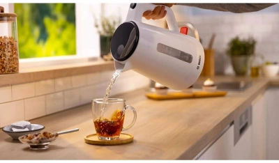 Чайник электрический Bosch TWK1M121 1.7л. 2400Вт белый корпус: пластик