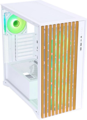 Корпус Formula TimberLine T0 белый без БП ATX 6x120mm 6x140mm 2xUSB3.0 audio bott PSU