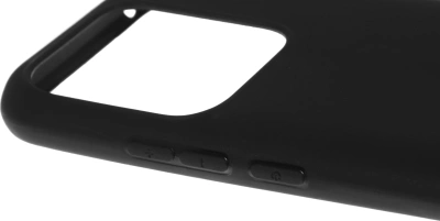 Чехол (клип-кейс) BoraSCO для Xiaomi Redmi 10A Silicone Case черный (70445)