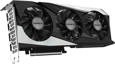 Видеокарта Gigabyte PCI-E 4.0 GV-N3060GAMING OC-12GD 2.0 LHR NVIDIA GeForce RTX 3060 12Gb 192bit GDDR6 1837/15000 HDMIx2 DPx2 HDCP Ret