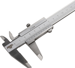 Штангенциркуль нониусный Amo SLM-150 серый пластиковый футляр (855542)