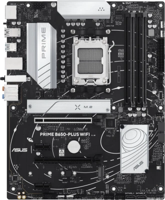 Материнская плата Asus PRIME B650-PLUS WIFI SocketAM5 AMD B650 4xDDR5 ATX AC`97 8ch(7.1) 2.5Gg RAID+HDMI+DP
