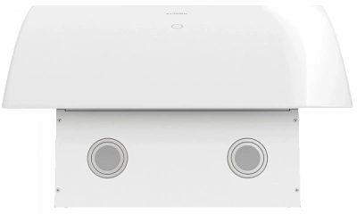Вытяжка каминная Elikor Wave WH 60 белый управление: сенсорное (1 мотор)