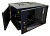 Шкаф коммутационный Lanmaster Next (TWT-CBWNG-12U-6X6-BK) настенный 12U 550x600мм пер.дв.стекл 60кг черный 20кг 658мм