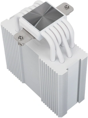 Устройство охлаждения(кулер) Thermalright Burst Assassin Vision 120 Soc-AM5/AM4/1200/1700/1851 белый 4-pin 25.6dB Al+Cu LCD Ret (BA120-VISION-WH)