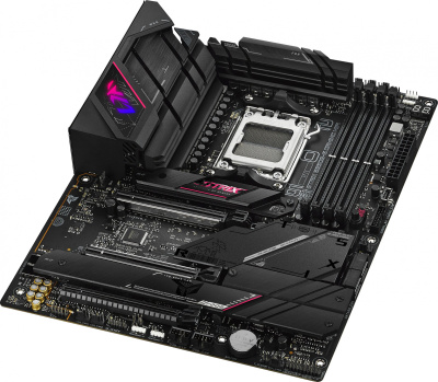 Материнская плата Asus ROG STRIX B650E-E GAMING WIFI SocketAM5 AMD B650 4xDDR5 ATX AC`97 8ch(7.1) 2.5Gg RAID+HDMI+DP