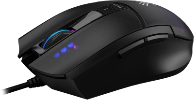 Мышь A4Tech Bloody L65 Max черный/фиолетовый оптическая 12000dpi USB 6but (L65 MAX/HONEYCOMB)